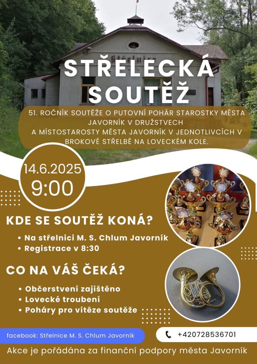STŘELECKÁ SOUTĚŽ JAVORNÍK